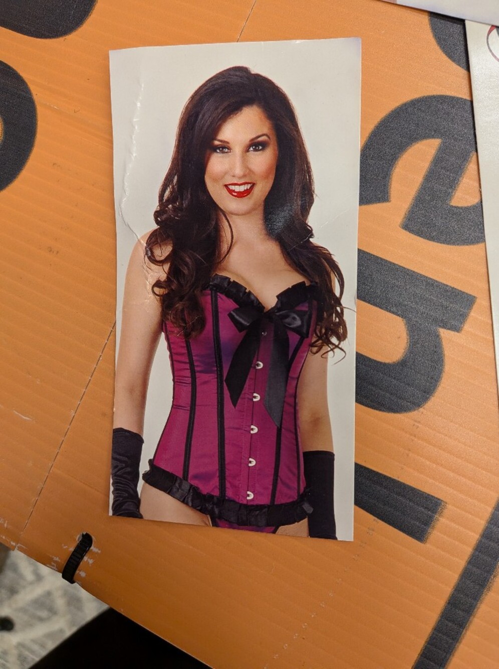 New Women's Purple Corset Top